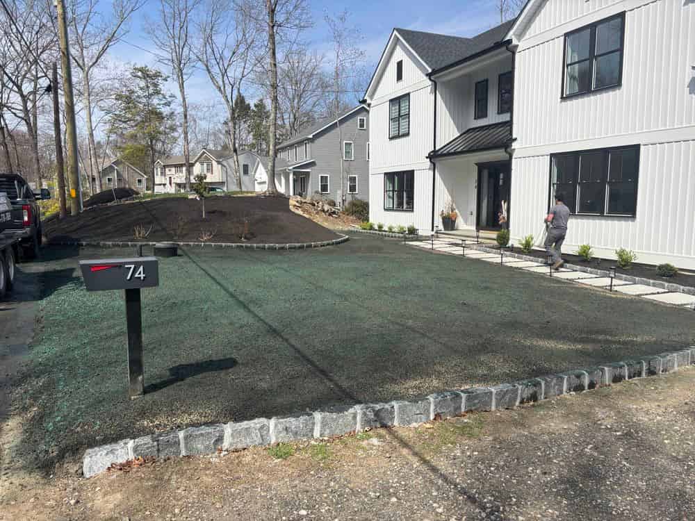 Lawn Hydroseeding image