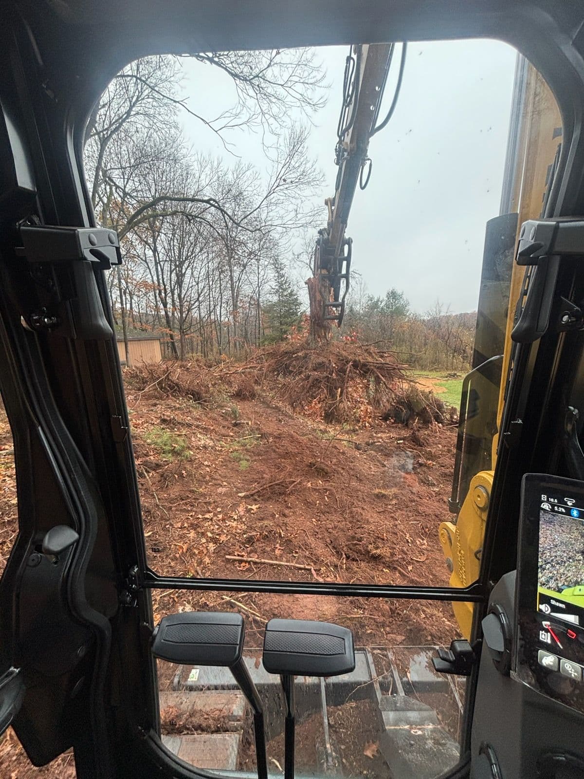Land Clearing for New Site Development in Farmington image
